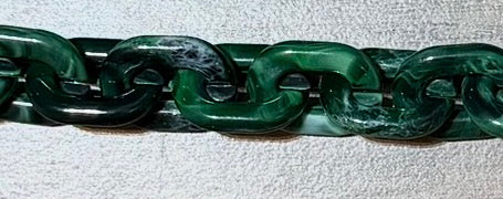 Marble Large Oval Link Chain