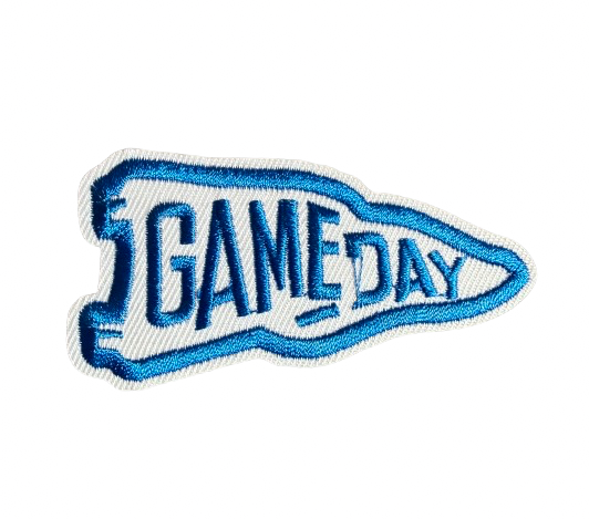 Game Day Pennant Patch 12i