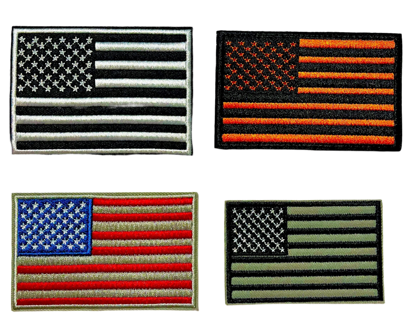 American Flag Patch Iron On Ready Patch USA Flag Brand New America Embroidered