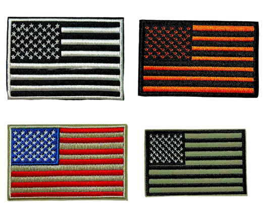 American Flag Patch Iron On Ready Patch USA Flag Brand New America Embroidered