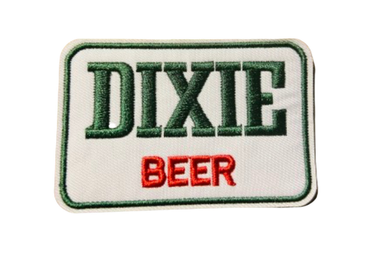 DIXIE Beer Patch Iron On Ready Yellow or Green