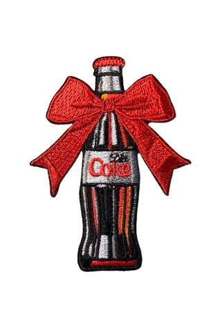 Diet Coke Bow Bottle Patch 4e