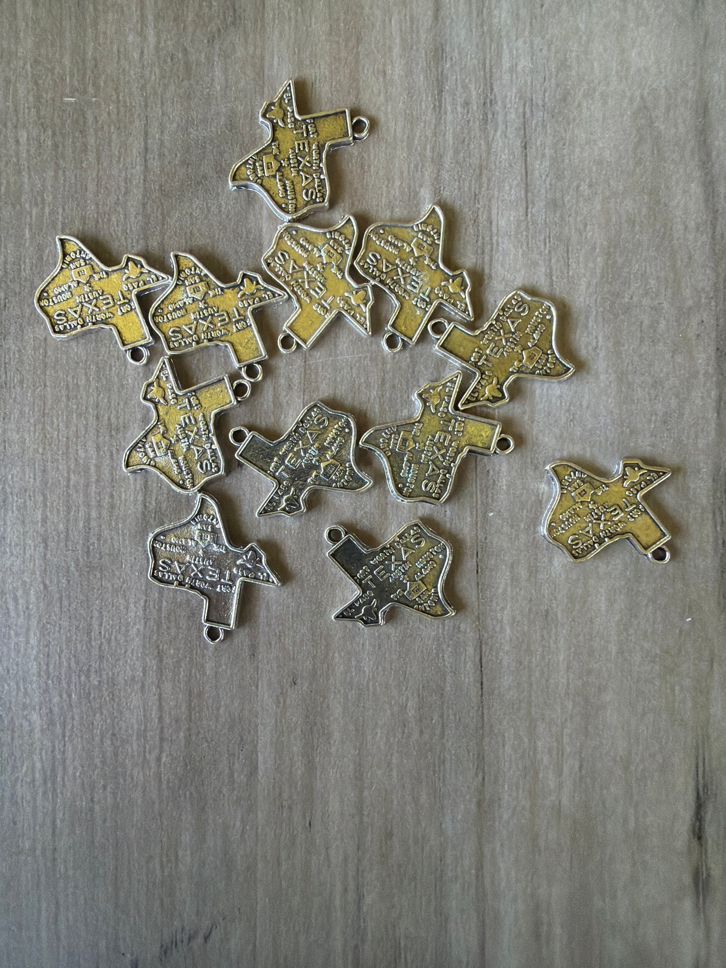 Silver Texas Charm Lot