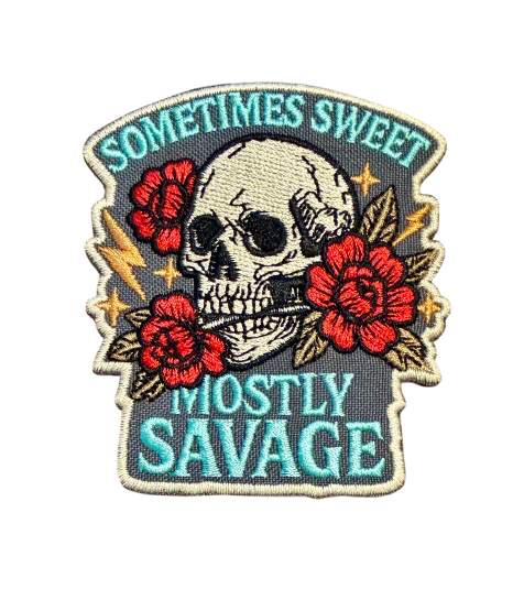 Sometimes Sweet Mostly Savage Patch