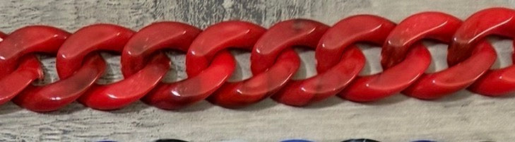 Marbled Medium Link chain