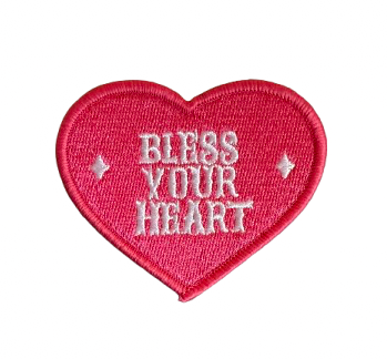 Bless Your Heart Pink Heart Patch 4b