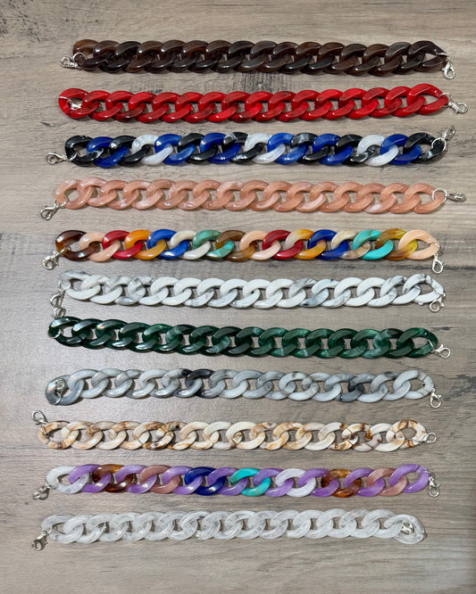 Marbled Medium Link chain