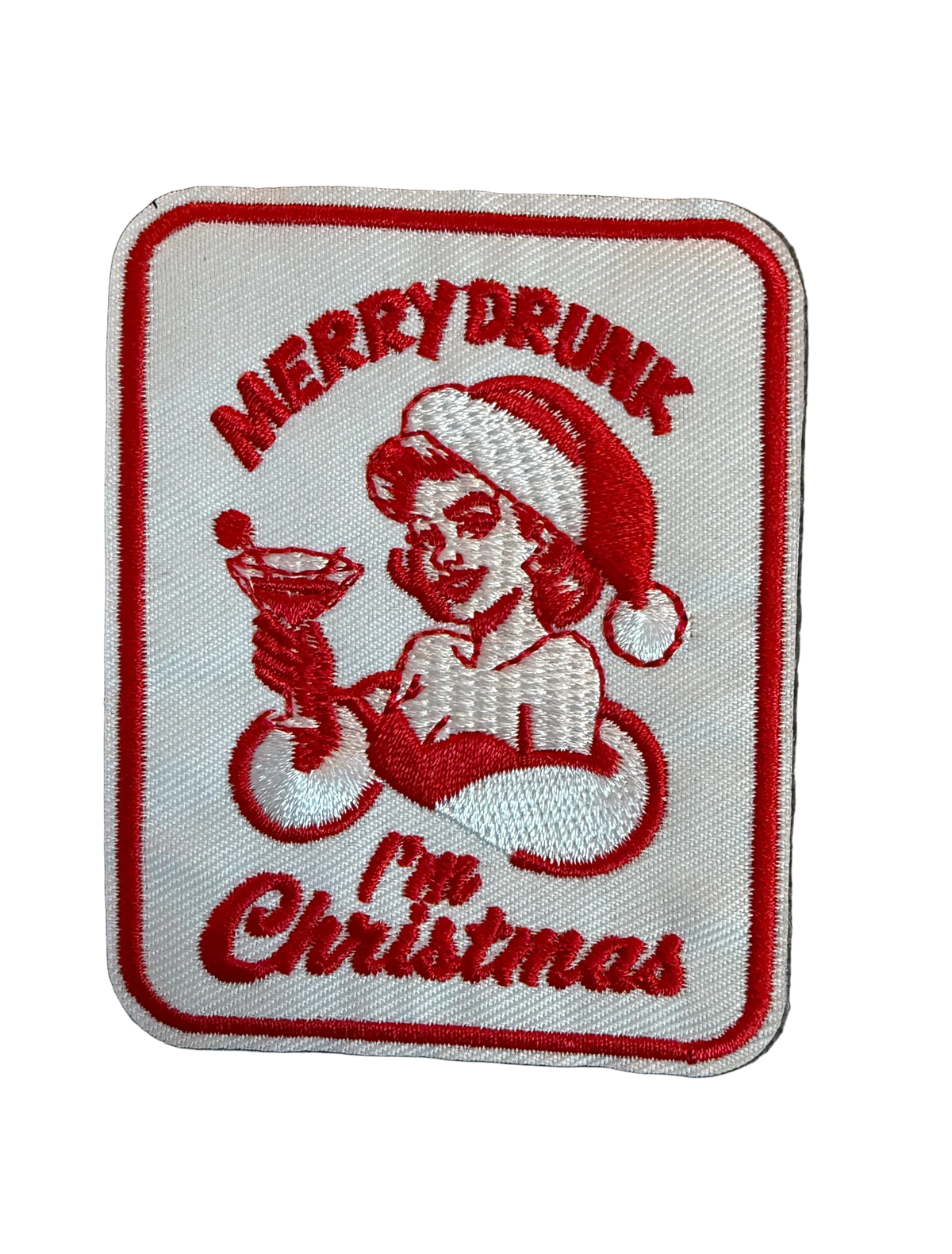 Merry Drunk I’m Christmas Patch