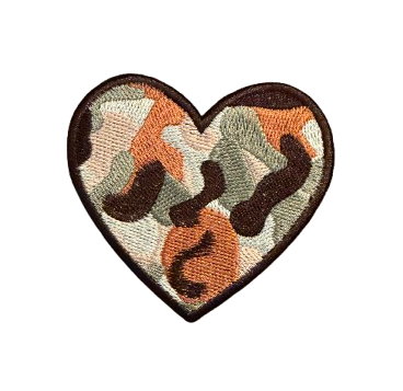 Camo Heart Patch 21g