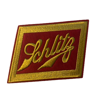 Schlitz Beer Iron On Embroidered Patch