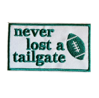 Never Lost A Tailgate Green Patch 4c