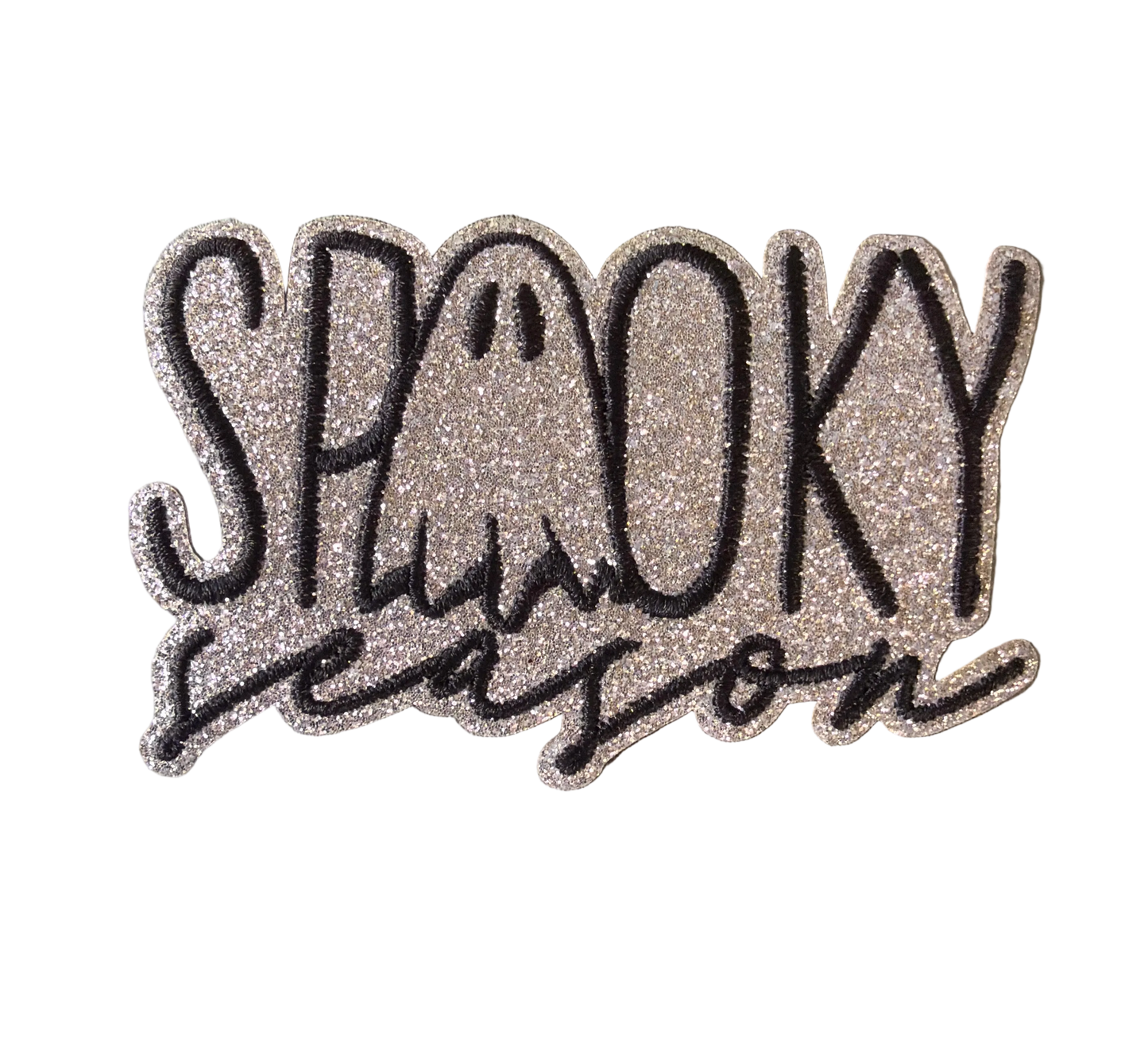 Spooky Season Glitter Patch