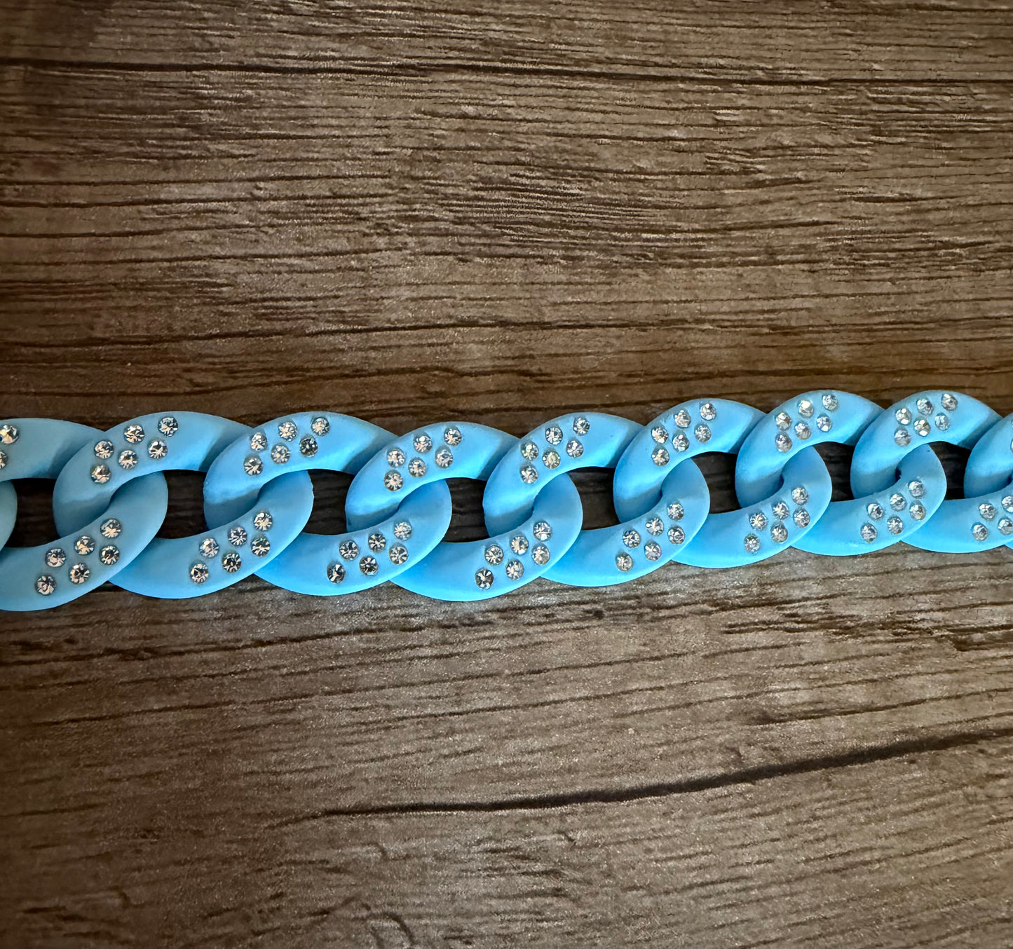 Medium Link Rhinestone Chain
