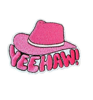 Yew Haw Cowboy Hat Patch 10s