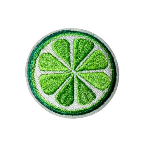 Fruit Slice Lime and Orange Patch 6j