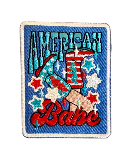 American Babe Boots Patch