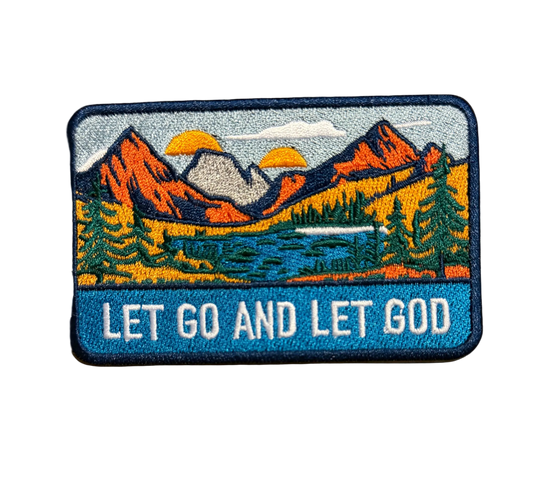 Let Go and Let God Patch 3x