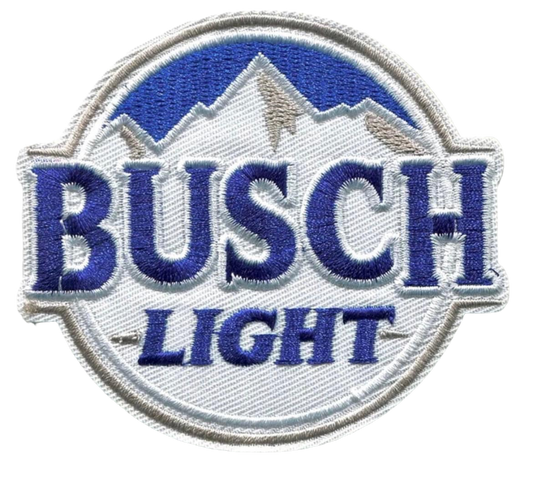 LIGHT BEER Patch Iron On Ready Brand New