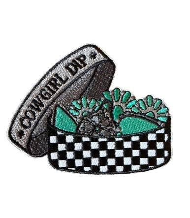 Cowgirl Dip Turquoise Patch 9e