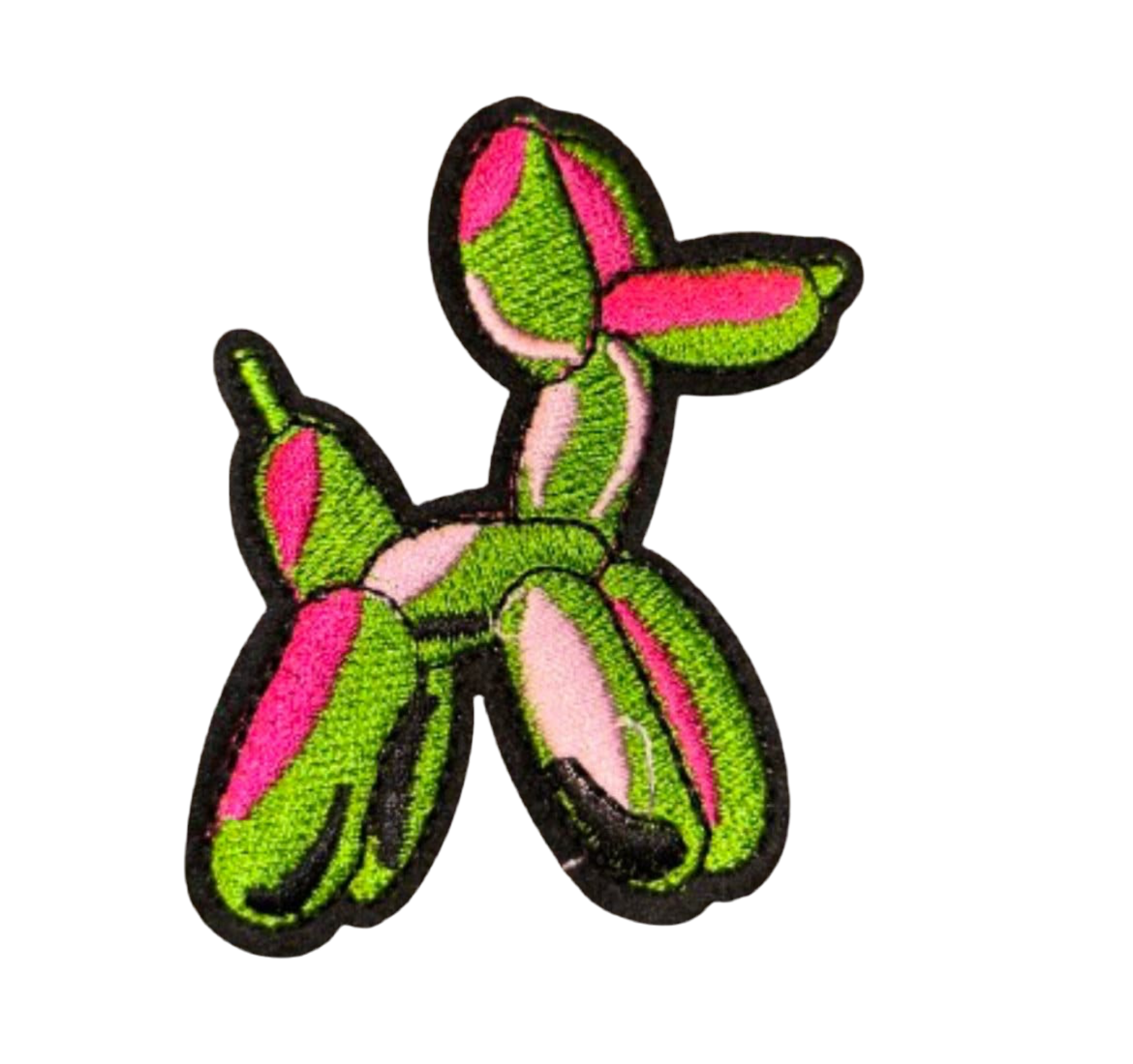 Balloon Dog Patch Iron On Embroidered Patch Hat Bar Filler Patch Blow Up Balloons Pick Your Color