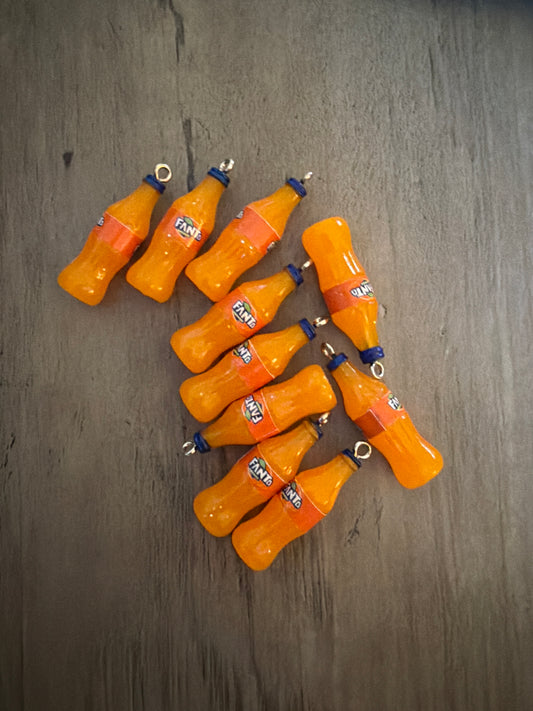 Orange Fanta Charm Lot