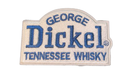 GEORGE DICKEL Tennessee Whiskey Patch Iron On Ready Brand New In Stock