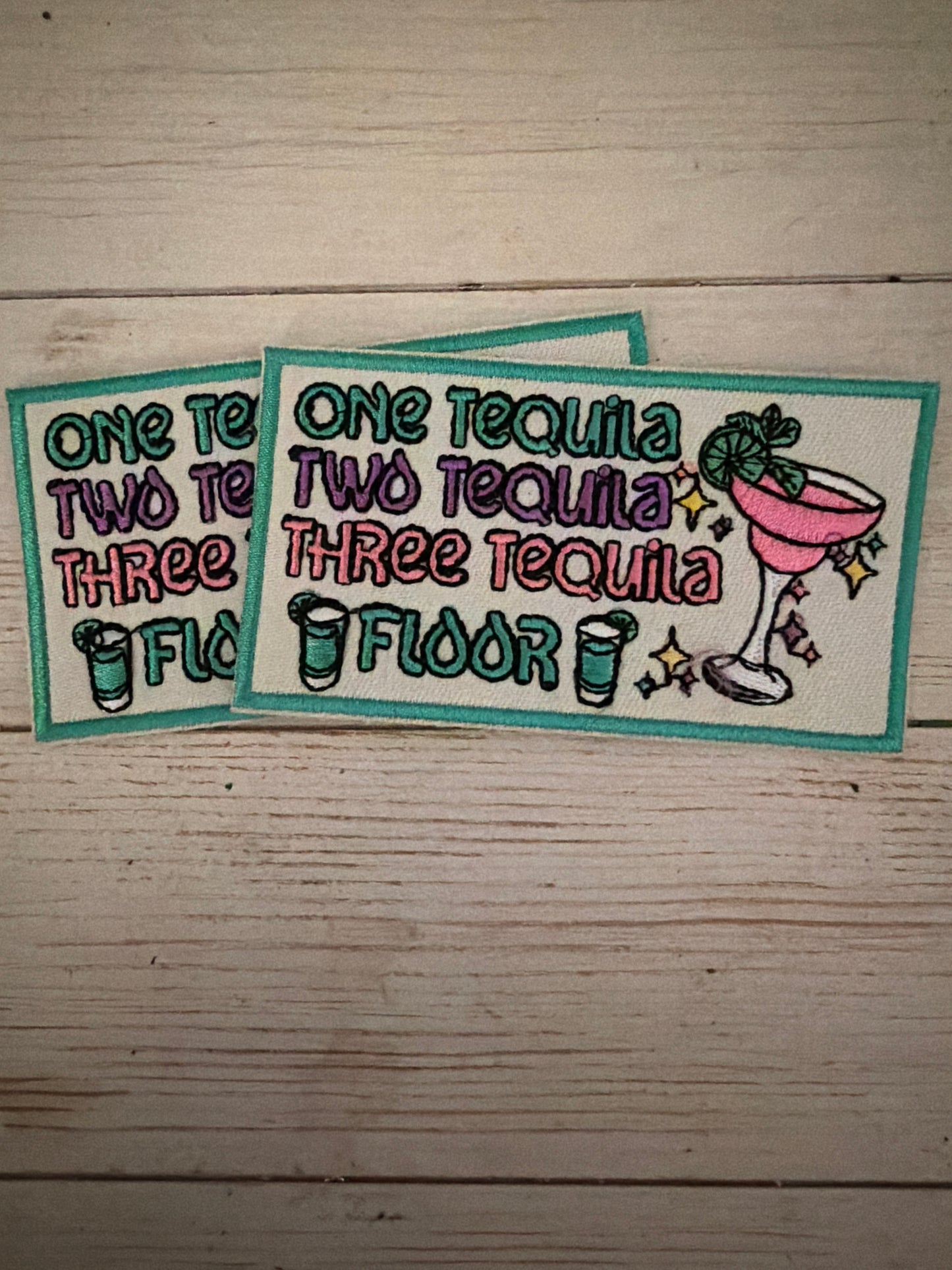 1 Tequilla 2 Tequilla 3 Tequilla Floor Patch