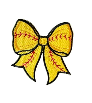 Softball Bow Patch