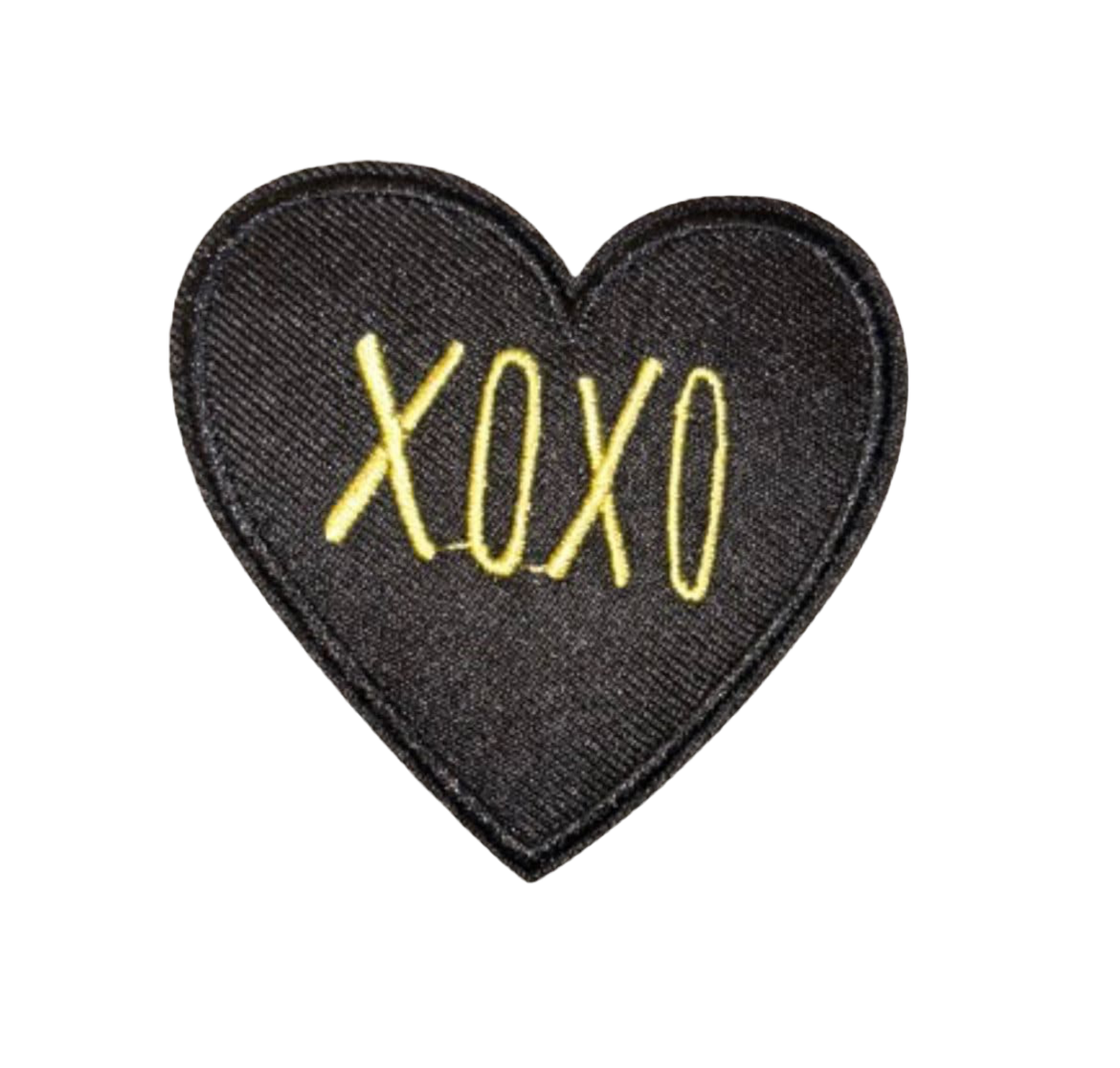 XOXO Heart Iron On Ready Patch  Embroidered Filler Patch Hat Bar Patch Love Kiss