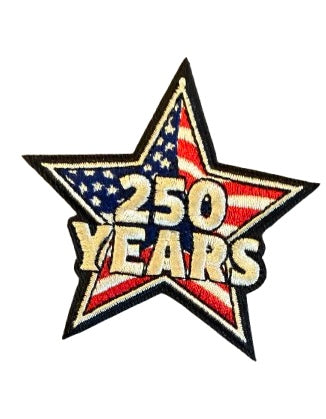 America Star 250 Years Patch