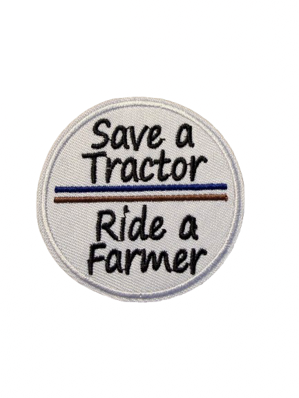 Save A Tractor Ride A Farmer Patch 17s