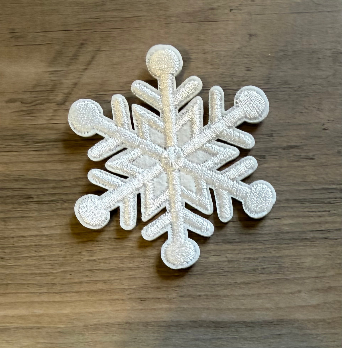Snowflake White Patch