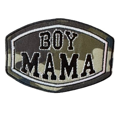 Camo Boy Mama Patch 9b