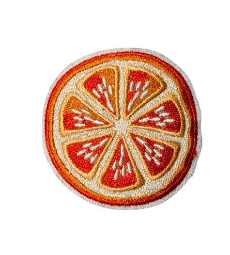 Fruit Slice Lime and Orange Patch 6j