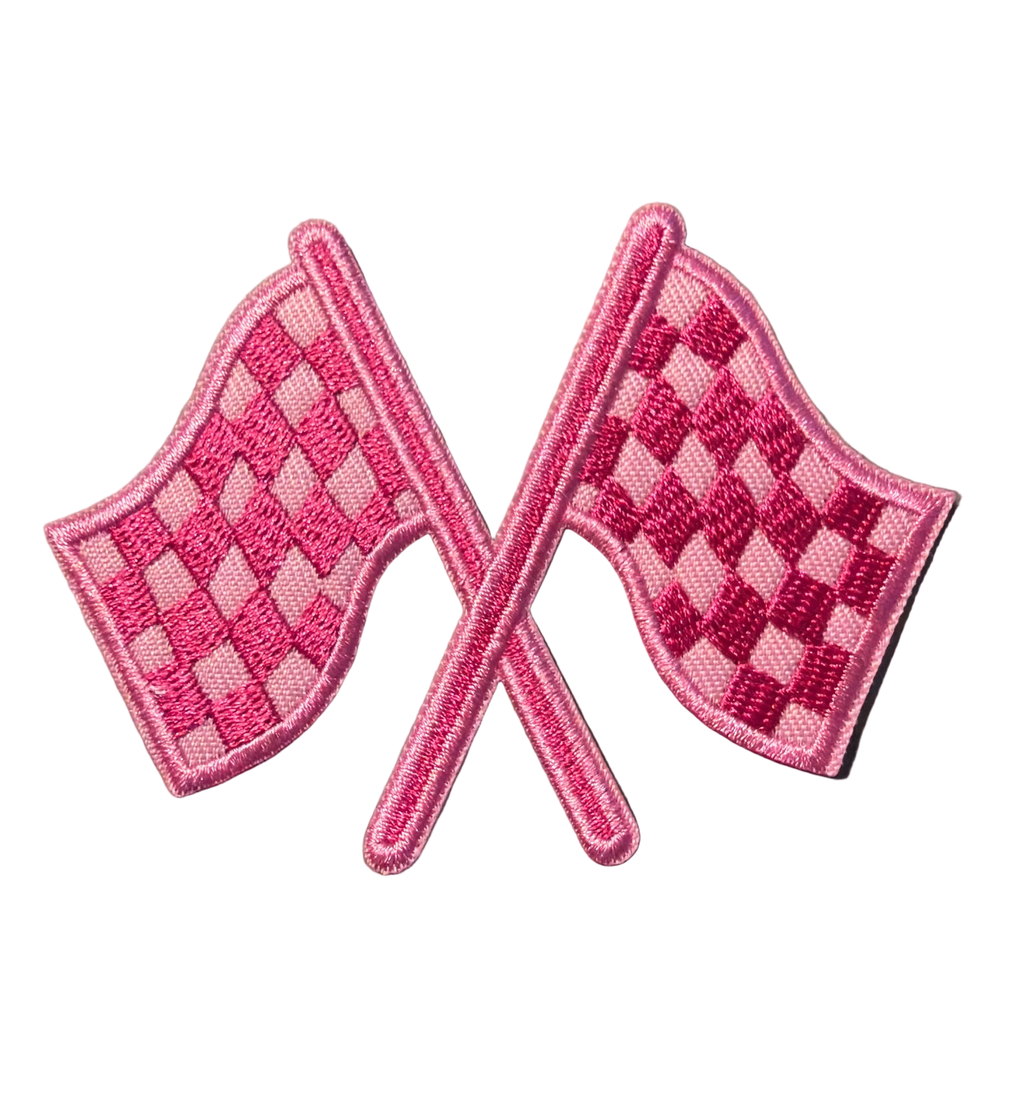 Pink Racing Flag Patch 15h