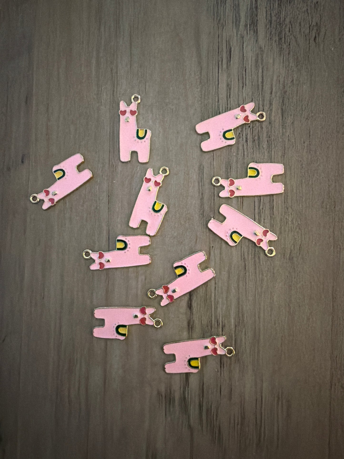 Pink Llama Charm Lot