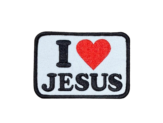 I Love Jesus Patch 14m