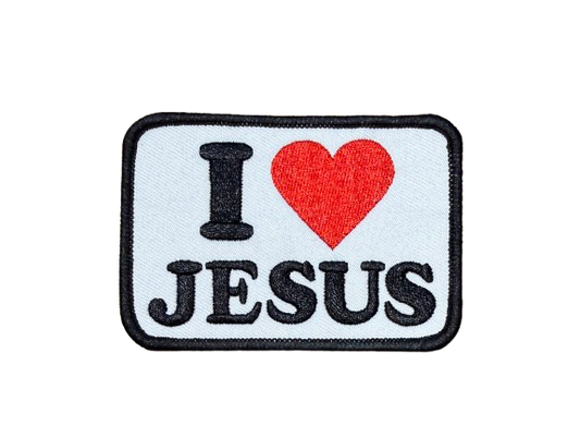 I Love Jesus Patch 14m