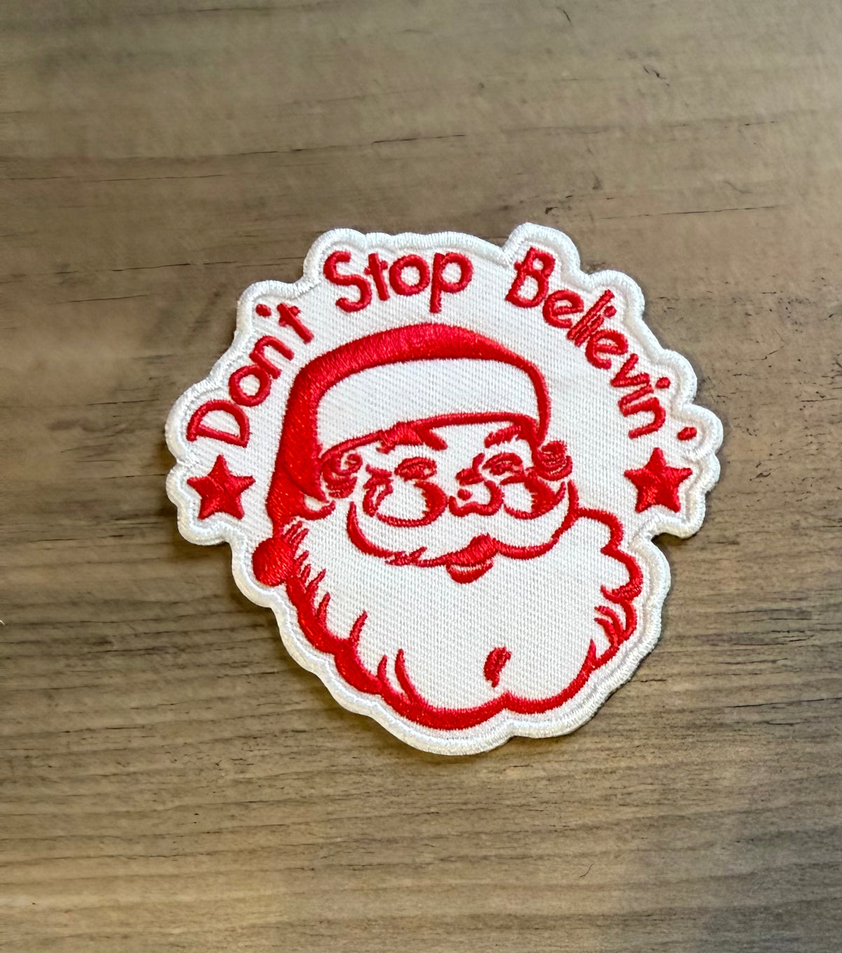 Don’t Stop Believing Santa Patch