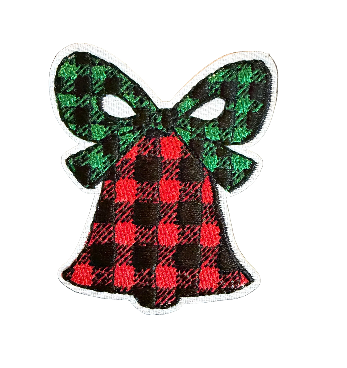 Red/Black Checkered Bell Patch