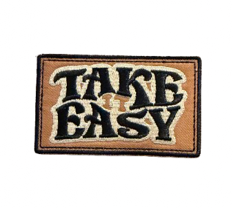 Take It Easy Brown Patch 21p