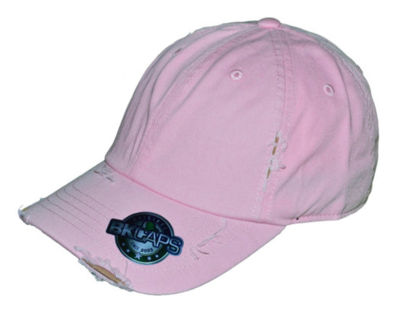 Light Pink Vintage Dad Hat Low Profile Distressed Cotton Baseball (Copy 4)