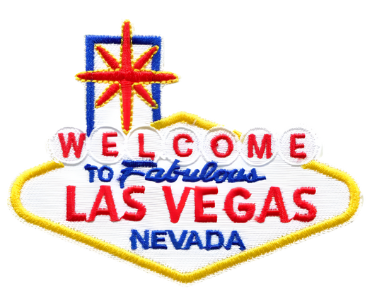 Las Vegas Sign Patch Las Vegas Patch Embroidered Iron on Patch