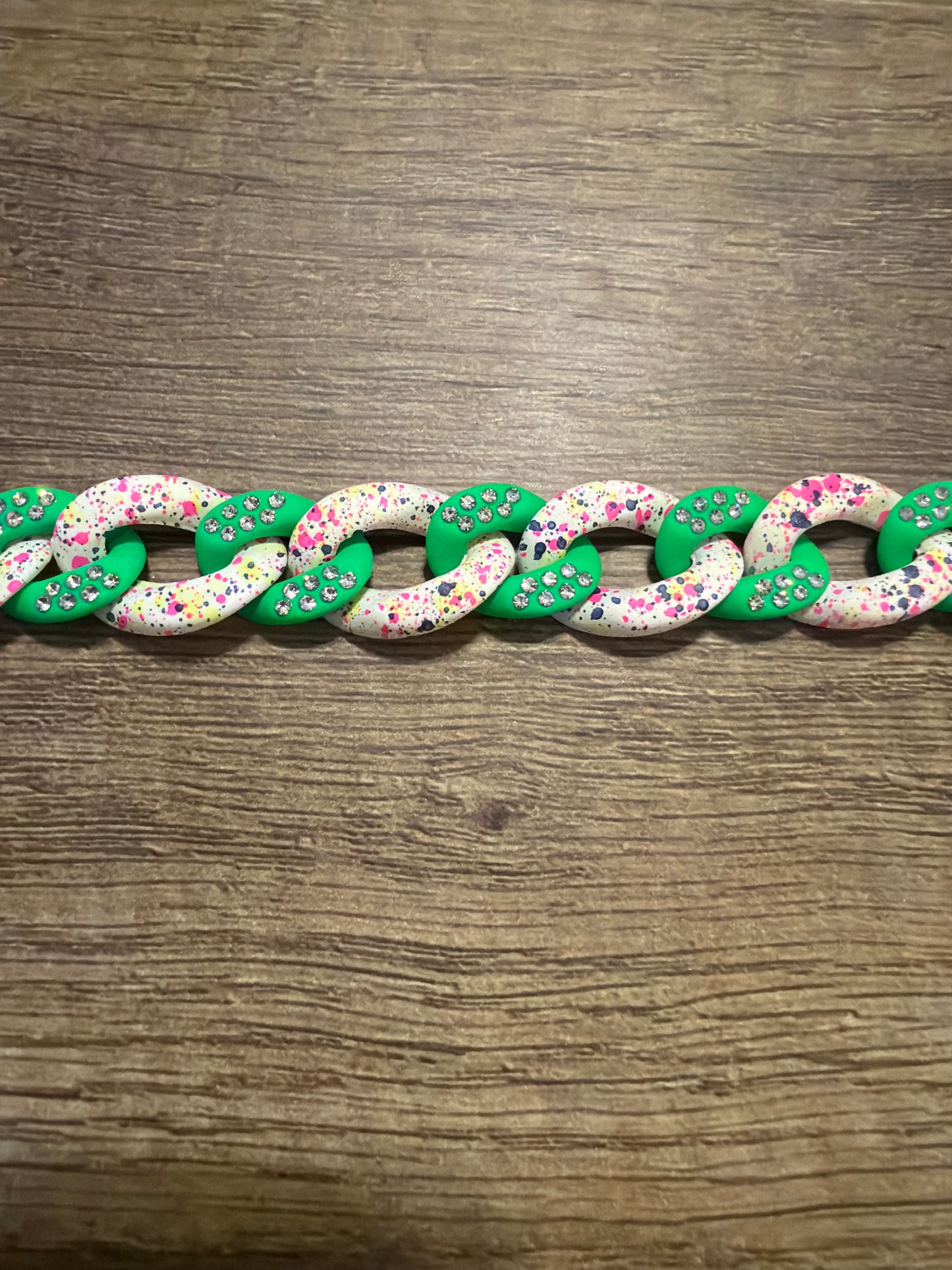 Neon Splatter Chains
