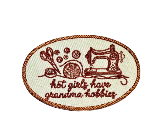 Hot Girls Have Grandma Hobbies Patch