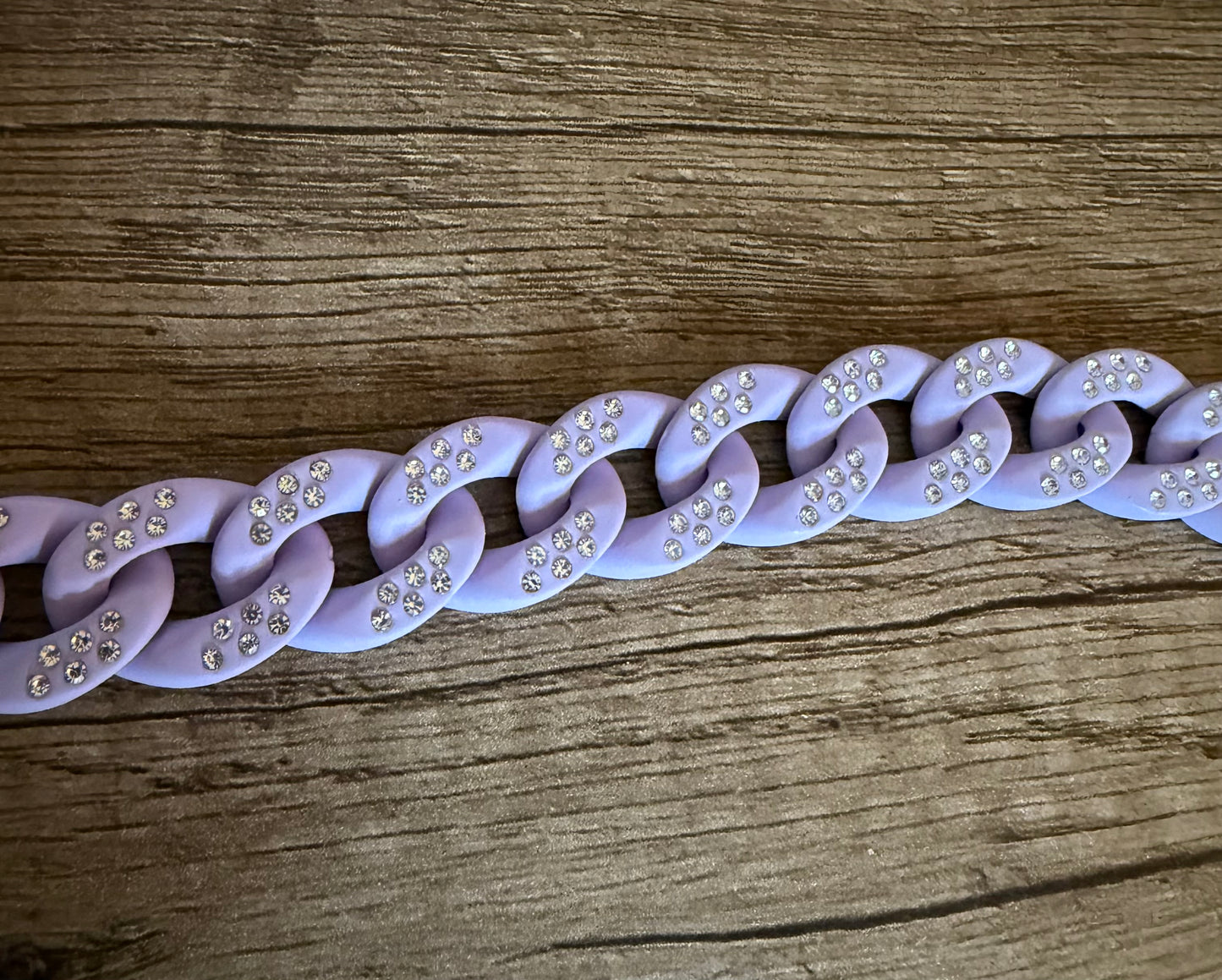 Medium Link Rhinestone Chain
