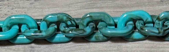 Marble Large Oval Link Chain