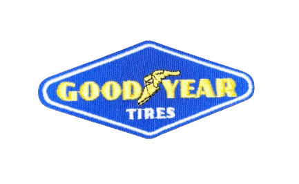 Goodyear Tires Patch Iron on Ready  Embroidered