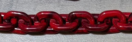 Marble Large Oval Link Chain