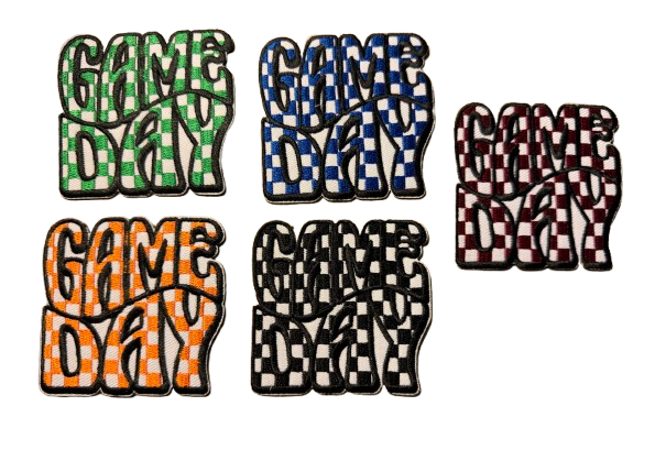 Checkered Game Day Patch